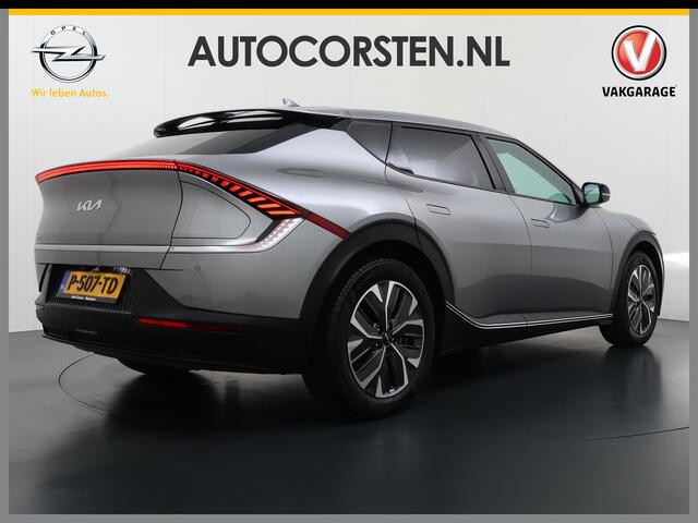 KIA EV6 Air 58kWh SOH 100% Adap.Cruise Navi Ecc Camera Stoel+Stuurverwarming Apple Carplay Android Auto Pdc Dodehoekdetectie File assistent Lmv 19" Privacy Glas Led DAB Bluetooth 1e Eigenaar Dealeronderhouden Origineel Nederlandse Kia