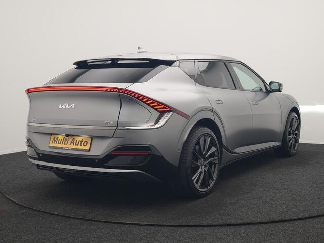 KIA EV6 GT-Line AWD 77.4 kWh 325pk Dealer O.H. | Adaptive Cruise | Head Up | 360 Camera | Alcantara Sportstoelen Ventilatie & Memory | Meridian Audio | Keyless | Blis | Apple Carplay | Stoelen & Stuur Verwarmd | Navigatie | DAB | 21"L.M |