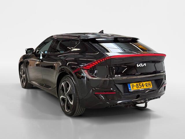 KIA EV6 GT-Line AWD 77.4 kWh Trekhaak I Panoramadak I Adaptive I CarPlay I Stoel- en stuurverwarming I Leder I