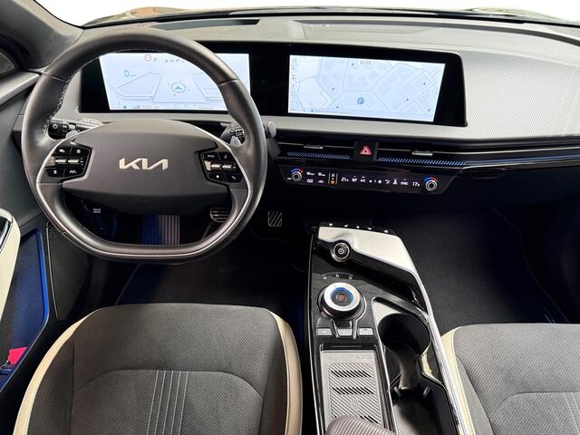 KIA EV6 GT-Line AWD 77.4 kWh Trekhaak I Panoramadak I Adaptive I CarPlay I Stoel- en stuurverwarming I Leder I