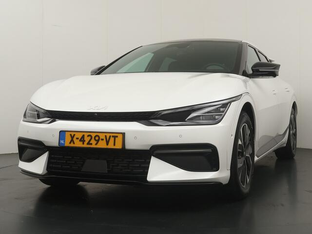 KIA EV6 GT-Line 77.4 kWh - Schuif/kantel dak - All-Season banden - MERIDIAN AUDIO - Warmtepomp - Stoelverkoeling - Stoelverwarming - Fabrieksgarantie tot 02-2031 of 150.000km