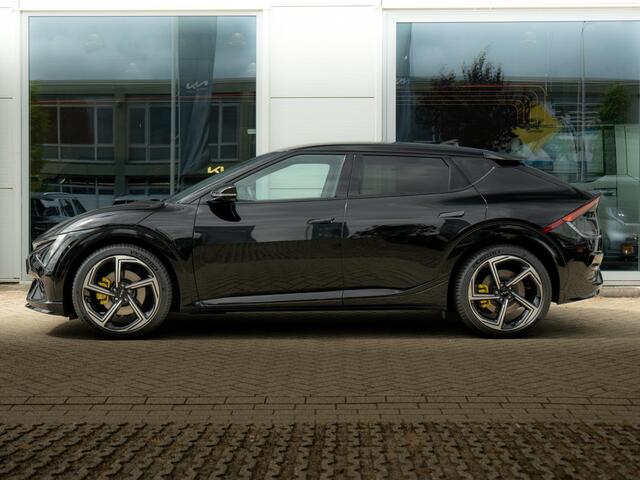 KIA EV6 GT-Line Business Edition 84 kWh Speciale uitvoering | 21 inch GT velgen | Hifi upgrade met Subwoofer | Gele remklauwen | Stoel verwarming l Elektrische kofferklep | GT pakket | LED | Keyless | 20 inch LMV