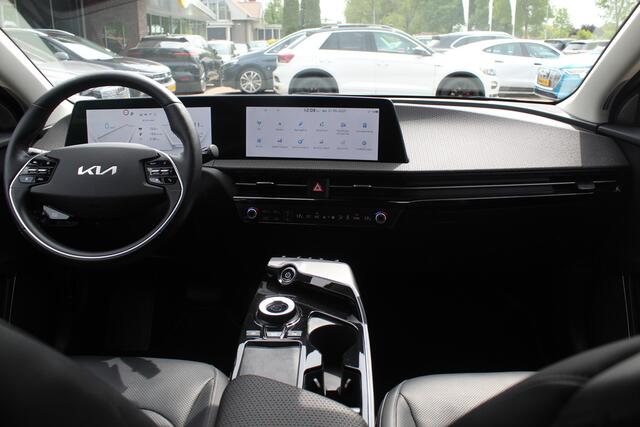 KIA EV6 Plus AWD 77.4 kWh / Trekhaak / Camera / V2L / Leder / CarPlay / 20'' / Keyless / Ventilatie+Verwarmd / Dodehoek / DAB / ACC / Warmtepomp