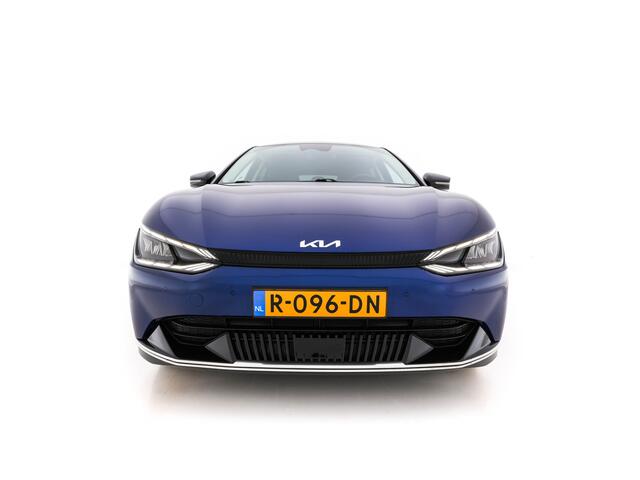KIA EV6 Plus 77.4 kWh [3-Fase-11kW] {SoH-96%} (INCL-BTW) Aut. *LEATHER | ADAPTIVE-CRUISE | DIGI-COCKPIT | MERIDIAN-AUDIO | MEMORY-PACK | FULL-LED | KEYLESS | CAMERA | DAB | BLIND-SPOT | NAVI-FULLMAP | PRIVACY-GLASS | AMBIENT-LIGHT | 19''