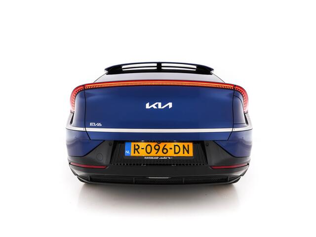 KIA EV6 Plus 77.4 kWh [3-Fase-11kW] {SoH-96%} (INCL-BTW) Aut. *LEATHER | ADAPTIVE-CRUISE | DIGI-COCKPIT | MERIDIAN-AUDIO | MEMORY-PACK | FULL-LED | KEYLESS | CAMERA | DAB | BLIND-SPOT | NAVI-FULLMAP | PRIVACY-GLASS | AMBIENT-LIGHT | 19''