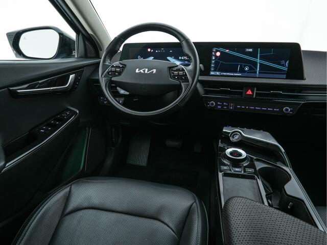 KIA EV6 Plus 77.4 kWh [3-Fase-11kW] {SoH-96%} (INCL-BTW) Aut. *LEATHER | ADAPTIVE-CRUISE | DIGI-COCKPIT | MERIDIAN-AUDIO | MEMORY-PACK | FULL-LED | KEYLESS | CAMERA | DAB | BLIND-SPOT | NAVI-FULLMAP | PRIVACY-GLASS | AMBIENT-LIGHT | 19''