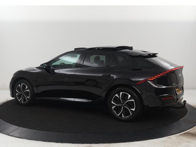 KIA EV6 GT-Line 77.4 kWh | SOH 95% | Trekhaak | Panoramadak | Head up | Adaptive cruise | 360 camera | Stoelventilatie | Stuur/stoel verwarming | Memory | Meridian Sound | Carplay |
