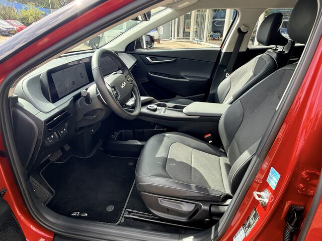 KIA EV6 77.4 kWh | Afn. Trekhaak | SOH 100% | Half Leder | Adapt. Cruise | Stoel- en stuurverwarming | Apple/Android