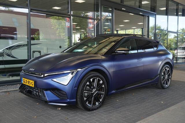 KIA EV6 GT-Line 84 kWh | Yacht Blue Matte | Trekhaak 1.800kg | Schuif-/kanteldak