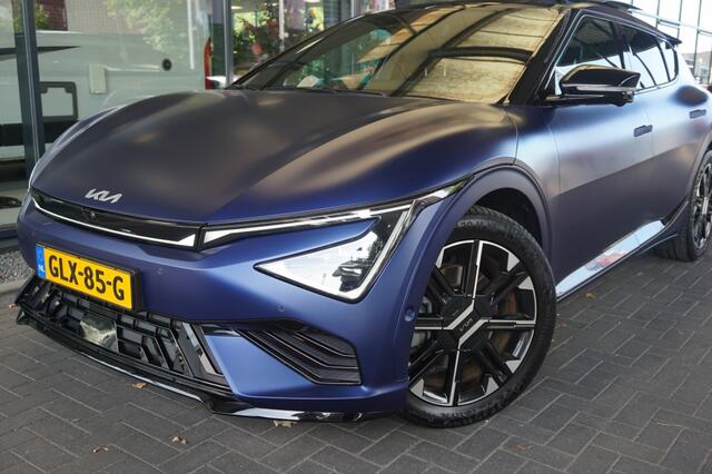 KIA EV6 GT-Line 84 kWh | Yacht Blue Matte | Trekhaak 1.800kg | Schuif-/kanteldak