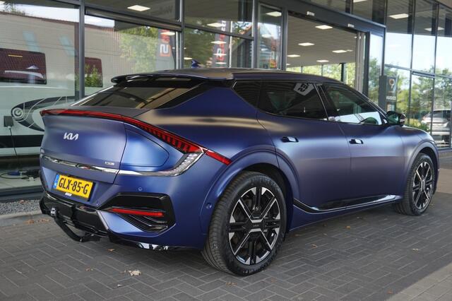 KIA EV6 GT-Line 84 kWh | Yacht Blue Matte | Trekhaak 1.800kg | Schuif-/kanteldak