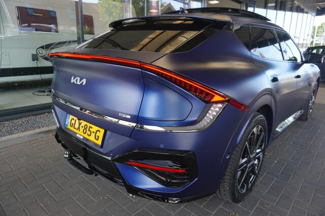 KIA EV6 GT-Line 84 kWh | Yacht Blue Matte | Trekhaak 1.800kg | Schuif-/kanteldak