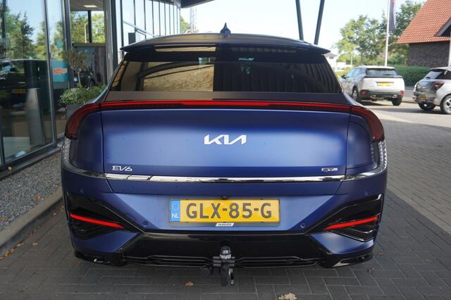 KIA EV6 GT-Line 84 kWh | Yacht Blue Matte | Trekhaak 1.800kg | Schuif-/kanteldak