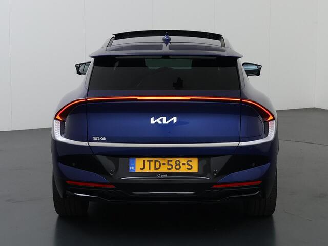 KIA EV6 Plus Advanced 84 kWh | Panoramaschuifdak | Warmtepomp | Meridian® Premium Sound | Stoelventilatie | Dodehoekcamera |