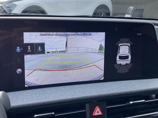 KIA EV6 Air 58 kWh Navigatie, dodehoekdetectie, stoel- & stuurverwarming, Apple CarPlay/Android Auto, parkeersensoren rondom