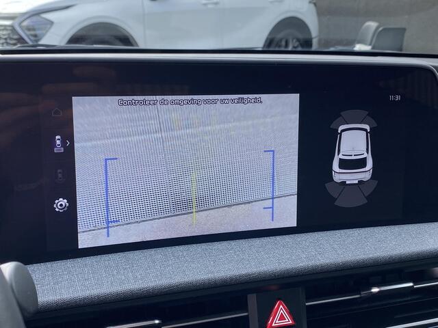 KIA EV6 Air 58 kWh Navigatie, dodehoekdetectie, stoel- & stuurverwarming, Apple CarPlay/Android Auto, parkeersensoren rondom