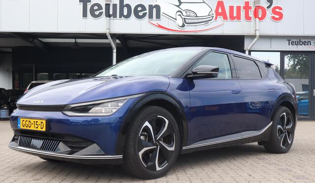 KIA EV6 Edition Advanced 77.4 kWh | SOH 97,5% | BTW Auto | Stuur & Stoel verwarming | Leder interieur | Adapt.cruise | 2024
