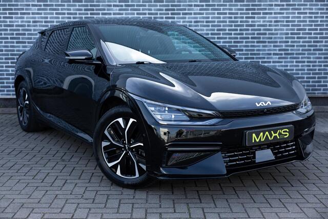 KIA EV6 GT-Line 77.4 kWh | Warmtepomp | Panoramadak | Head-up Display | 360 Graden Camera | Keyless Entry | Elektrische Achterklep | Elektrisch Verstelbare Voorstoelen | Stoelventilatie | Stoelverwarming voor en achter | Navigatie | Apple Carplay | Android Auto