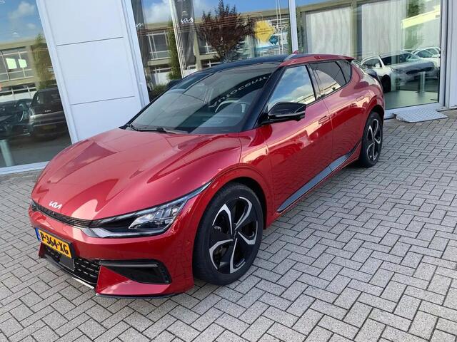 KIA EV6 GT-Line AWD 77.4 kWh All Wheel Drive 326PK | Navi | Adapt. Cruise | Schuif-/kanteldak | Stoel-/stuurverwarming