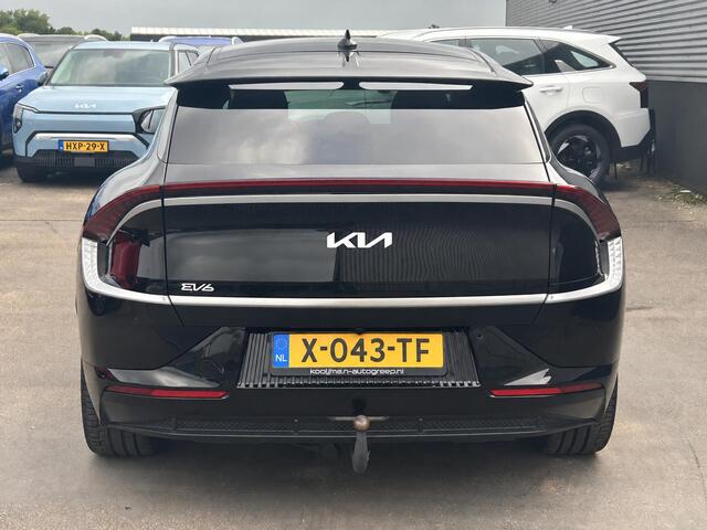 KIA EV6 Plus Advanced 77.4 kWh Trekhaak, Schuif/kanteldak, Leder, Seat memory, Stoelkoeling, verwarming en stuurwiel verwarmd, LED