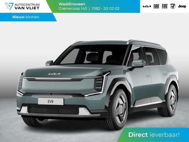 KIA EV9 Plus 99.8 kWh | Uit voorraad leverbaar | Premium Audio | Camera | Stoel&Stuur Verwarming | Navi | 19" | Adapt. Cruise