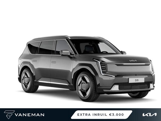 KIA EV9 Plus Advanced AWD 99.8 kWh | Cruise control adaptief met Stop&Go en stuurhulp | Elektrisch glazen schuif-/kanteldak (dubbel)