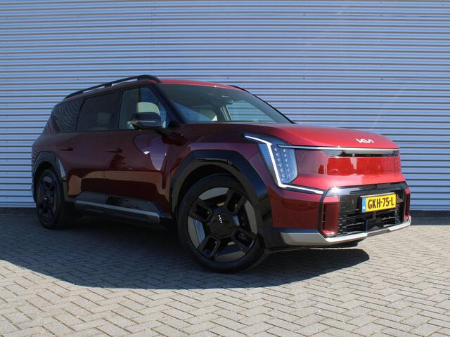 KIA EV9 GT-Line AWD 99.8 kWh | 7-zits | Stoelverwarming/ventilatie v+a | Camera rondom | Pano dak | HUD | Leer | 21" LM |