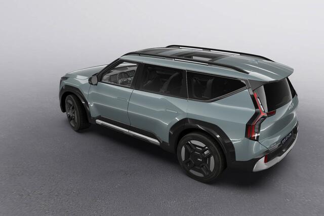 KIA EV9 GT-Line AWD 6p. 99.8 kWh - Direct uit voorraad leverbaar - Iceberg Green
