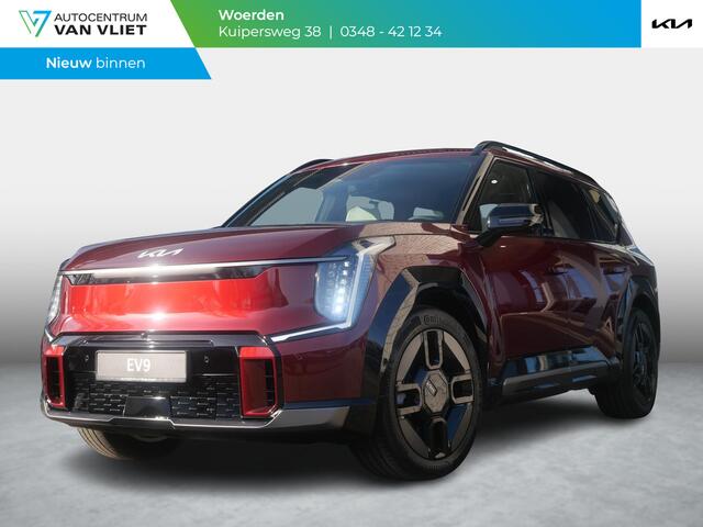 KIA EV9 GT-Line AWD 99.8 kWh | Schuif/kantel | Navi | Camera | Carplay | Stoelverkoeling | Elektrische Stoelen + Stuur |