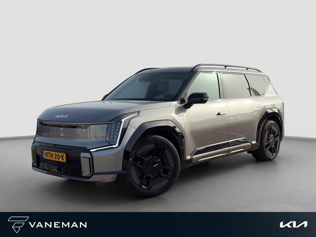 KIA EV9 GT-Line AWD 99.8 kWh HUD | Leder | Meridian Sound | Camera | Navi | Apple CarPlay/Android Auto | Key-Less | Stuur-/Stoelverwarming | PDC | Cruise | LED |