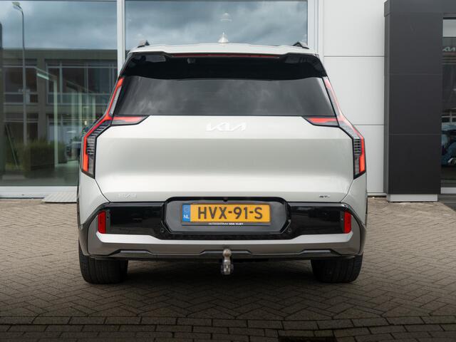 KIA EV9 GT-Line AWD 99.8 kWh Elektrische trekhaak | All Seasons | 7-Pers. | 21" | Head-Up | Stoel-/Stuurverwarming | Premium Audio | Schuif-/kanteldak | Adapt. Cruise |