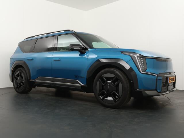 KIA EV9 Launch Edition GT-Line AWD 100 kWh - Navigatiesysteem 12,3 inch scherm - Batterijverwarming - Digitale Key - Head-up display - Bi-directioneel laden & Slimladen (V2G/V2H) - Fabrieksgarantie tot 10-2030