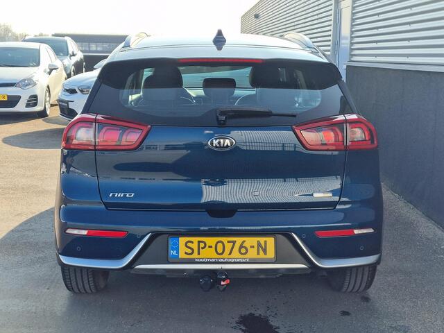KIA Niro 1.6 GDi Hybrid DynamicLine Trekhaak, Navigatie, 1e eign. Dealeronderhouden, Acheruitrijcamera, Cruise control, Climate control