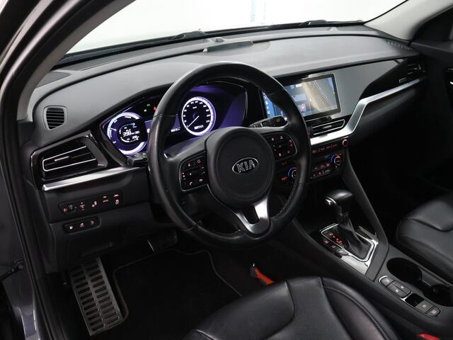 KIA Niro 1.6 GDi PHEV DynamicPlusLine | Trekhaak | Lederen Bekleding | Stoel/Stuurwielverwarming | Dodehoek Detectie | Keyless Go | Navigatie | Parkeercamera