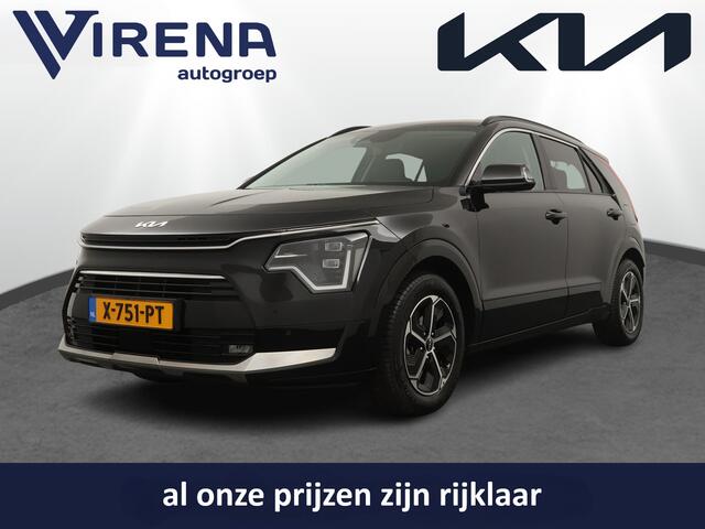KIA Niro 1.6 GDi Hybrid DynamicPlusLine - Stoel-/stuurverwarming - Schuif-/kanteldak - Keyless - Navigatie - Apple CarPlay/Android Auto - Fabrieksgarantie tot 01-2031
