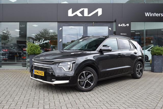 KIA Niro 1.6 GDi Hybrid DynamicPlusLine DCT6-Autom. | Cruise Control Adaptief | Navigatie | Leder | StoelVerwarming | Schuif/Kanteldak | Tot 10Jr. Kia-Garantie