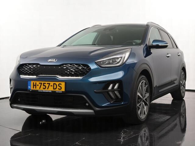 KIA Niro 1.6 GDi Hybrid ExecutiveLine - Navigatie - Camera - Lederen bekleding - Stoel- en stuurverwarming - Trekhaak - Fabrieksgarantie tot 01-2027