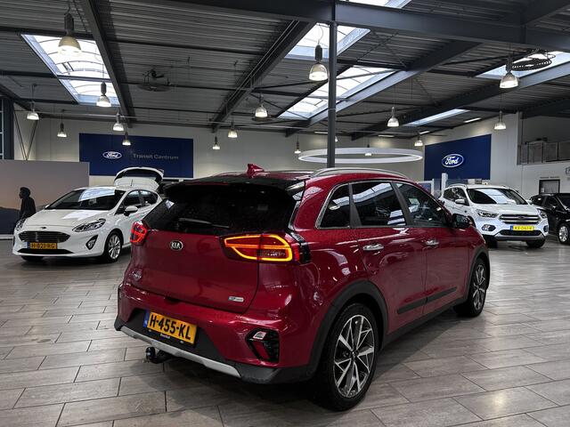 KIA Niro 1.6 GDi Hybrid 140pk DynamicPlusLine | Trekhaak | Adapt. Cruise | Stoelverwarming | 1/2 leer | Camera | 18"LMV |