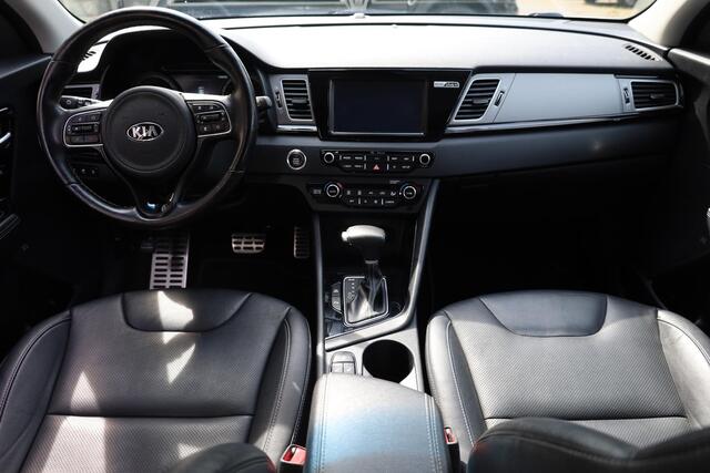 KIA Niro 1.6 GDi PHEV ExecutiveLine STOELVENTILATIE(2X)/VERW(4X) TREKHAAK AFN. LEER MEMORY STUURVERW. JBL-SOUND CARPLAY DAB CLIMA CRUISE VESS CAMERA DODEHOEK 2XPDC ENZ! ENZ!