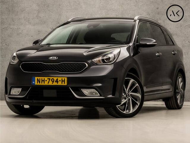 KIA Niro 1.6 GDi Hybrid Executive Automaat (APPLE CARPLAY, NAVIGATIE, JBL AUDIO, CAMERA, STUUR/STOELVERWARMING, ADAPTIVE CRUISE, LEDEREN SPORTSTOELEN, STOELKOELING, KEYLESS, XENON, NIEUWSTAAT)