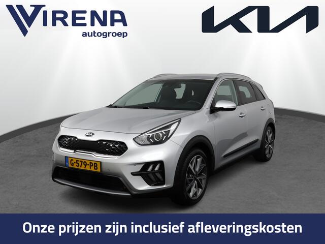 KIA Niro 1.6 GDi Hybrid DynamicPlusLine Apple Carplay/Android Auto - Cruise Control Adaptief - Dodehoekdetectie - Navigatie - Stuur/Stoel Verwarming Fabrieksgarantie tot 11-2026