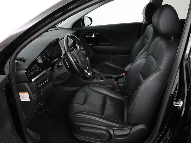 KIA Niro 1.6 GDi H. Dyn.Pl.L | Trekhaak afneembaar | Leder | Adaptive cruise | Camera | Carplay | Climate control | DAB | Navigatie