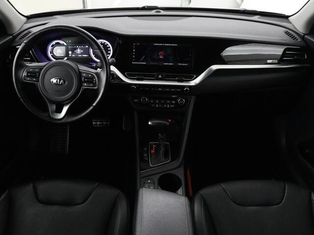 KIA Niro 1.6 GDi H. Dyn.Pl.L | Trekhaak afneembaar | Leder | Adaptive cruise | Camera | Carplay | Climate control | DAB | Navigatie