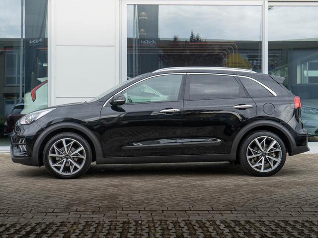 KIA Niro 1.6 GDi Hybrid DynamicPlusLine Nederlandse dealer onderhouden auto.| Stoel en stuurverwarming | Navigatie |