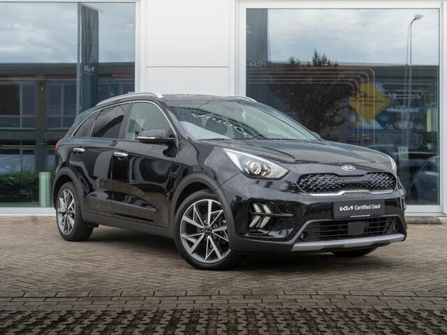 KIA Niro 1.6 GDi Hybrid DynamicPlusLine Nederlandse dealer onderhouden auto.| Stoel en stuurverwarming | Navigatie |
