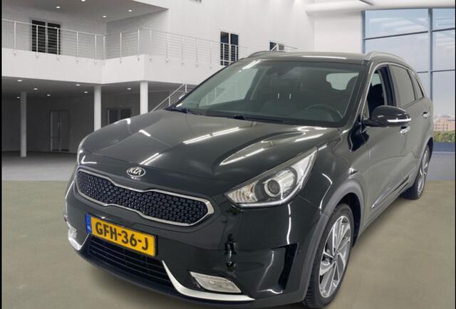 KIA Niro 1.6 GDi Hybrid SportsLine Automaat | 18'' LM velgen | Half leer | Zeer zuinig