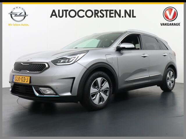 KIA Niro AUT-6 PHEV Plug In Hybride! Leer+Elektr.+Verwarmd+Gekoeld/Geventileerd! Schuifdak Navi Apple Android Carplay AutoPilot Stuurbekr. Camera PDC LED LMV VoorruitVerwarmd Adaptive-CruiseControl MultiMedia-vb. Rijstrooksensor ESP BAS Autonoom-Remsysteem 1.6 GD 