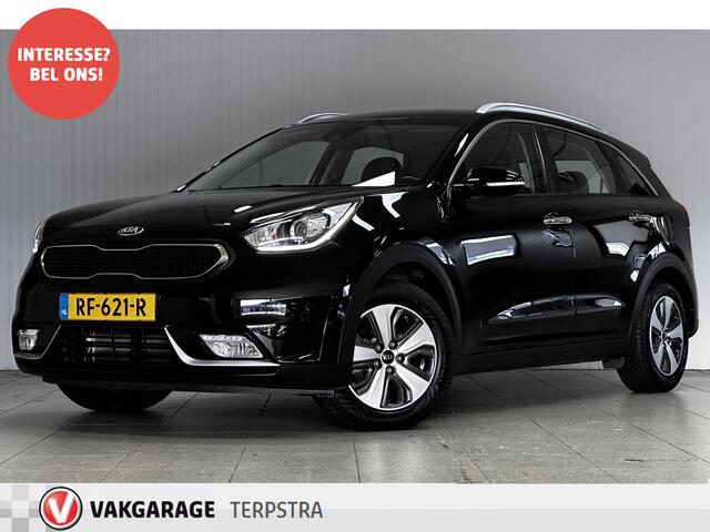 KIA Niro 1.6 GDi Hybrid ExecutiveLine/ Automaat!/ Bi-Xenon/ Trekhaak/ Camera/ LED Dagrijverl./ Apple+Android/ Half-LEDER/ Clima/ Navi/ Cruise/ Bluetooth/ Multi.LEDER.Stuur/ Elek.Pakket/ Isofix/ PDC Achter.