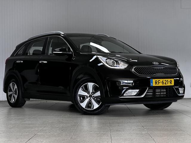 KIA Niro 1.6 GDi Hybrid ExecutiveLine/ Automaat!/ Bi-Xenon/ Trekhaak/ Camera/ LED Dagrijverl./ Apple+Android/ Half-LEDER/ Clima/ Navi/ Cruise/ Bluetooth/ Multi.LEDER.Stuur/ Elek.Pakket/ Isofix/ PDC Achter.