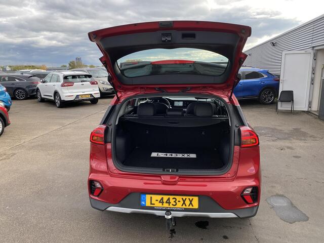 KIA Niro 1.6 GDi Hybrid DynamicLine Trekhaak, Nieuw geleverd, 1e eign. Dealeronderhouden, navigatie, Apple CarPlay/Android Auto, adaptieve cruise control, achteruitrij camera, automaat!